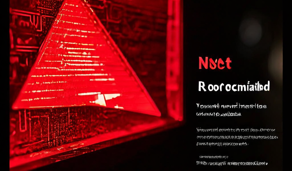 웹 브라우저에서 개인정보 보호 연결 문제를 경고하는 빨간색 삼각형 경고 아이콘과 'Your connection is not private'라는 안내 문구가 표시된 화면을 보여줍니다.