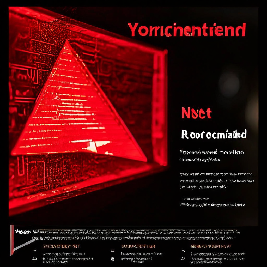 웹 브라우저에서 개인정보 보호 연결 문제를 경고하는 빨간색 삼각형 경고 아이콘과 'Your connection is not private'라는 안내 문구가 표시된 화면을 보여줍니다.