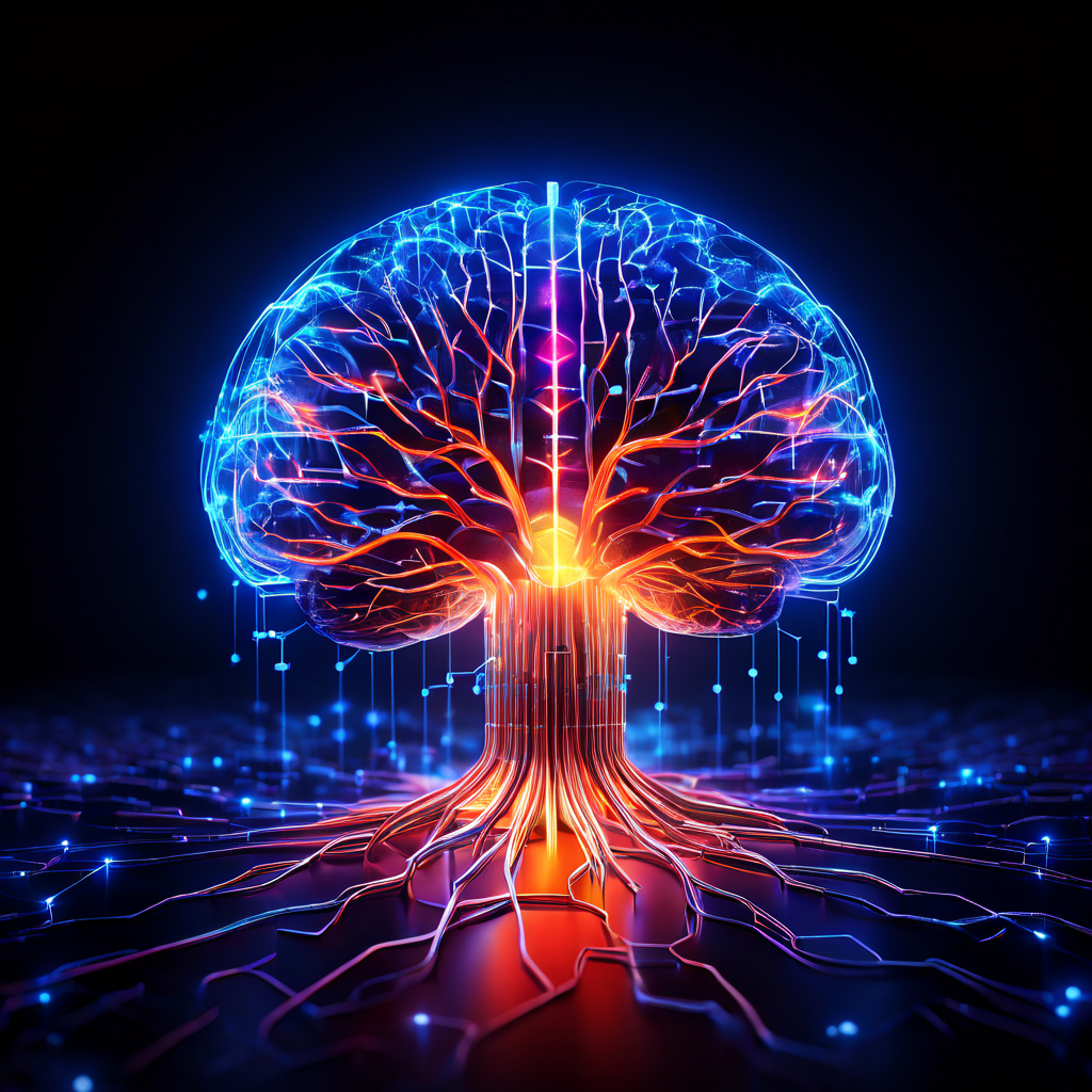 블록체인 네트워크 상에서 데이터가 동기화되는 과정을 상징적으로 표현한 이미지로, 연결된 디지털 노드와 빛나는 데이터 흐름이 분산형 시스템의 작동 원리를 시각화합니다.