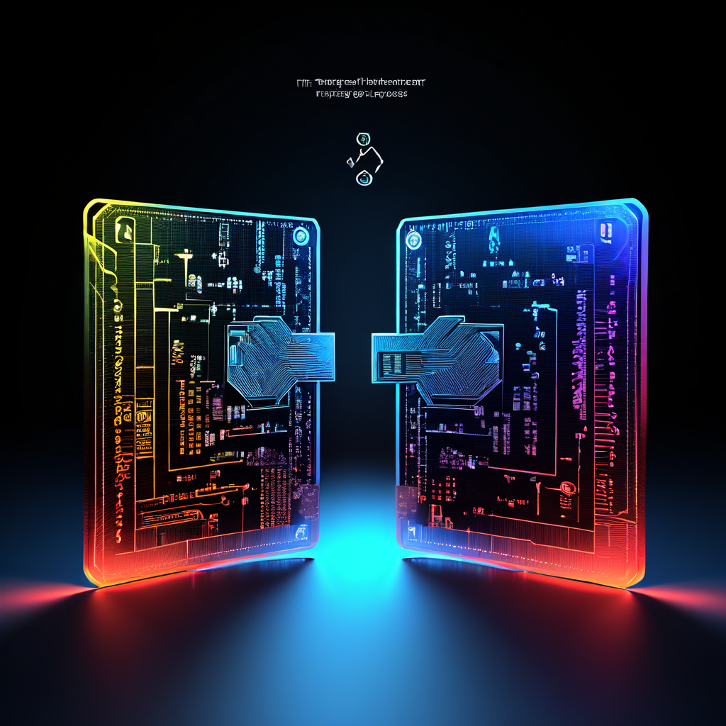 블록체인에서 풀 노드 지갑이 전체 원장을 직접 검증하는 방식과 라이트 노드 지갑이 신뢰할 수 있는 서버를 통해 간편하게 상태를 조회하는 방식을 대비하여 설명하는 비교 개념도입니다.