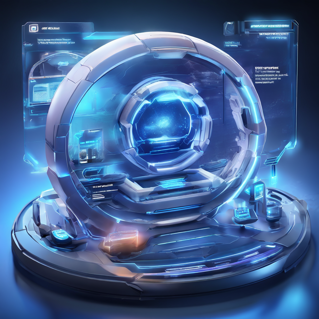 Multiplayer platform game lobby interface showing provider update cycle timing with layered digital service glow and secure data...