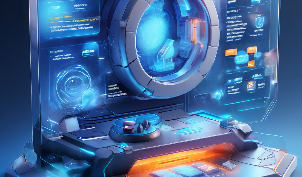 Digital interface showing delayed transaction flow with layered service pathways and secure data movement between gaming and...