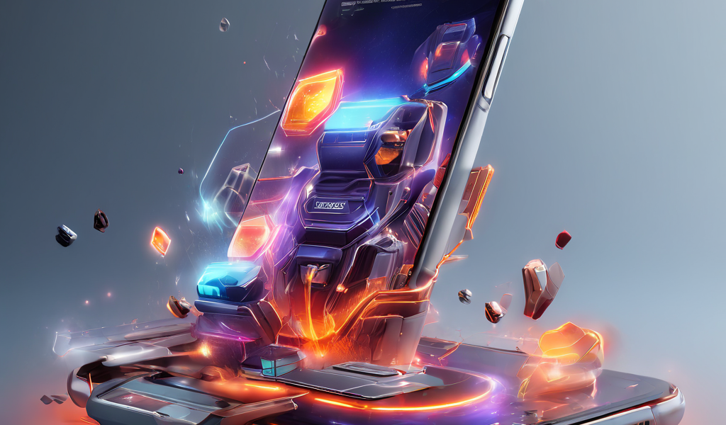 Futuristic digital interface showing layered data paths and cloud monitoring mood during a menu load test moment in mobile gaming.