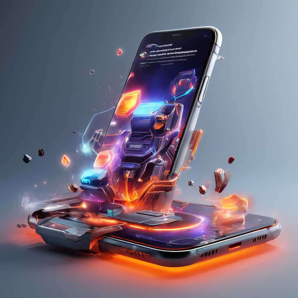 Futuristic digital interface showing layered data paths and cloud monitoring mood during a menu load test moment in mobile gaming.